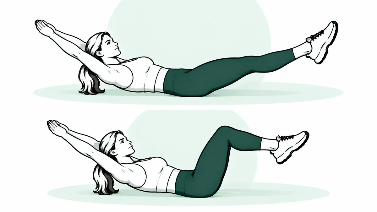 Hollow hold (bent-knee option): Tier 3 · Bodyweight Advanced exercise