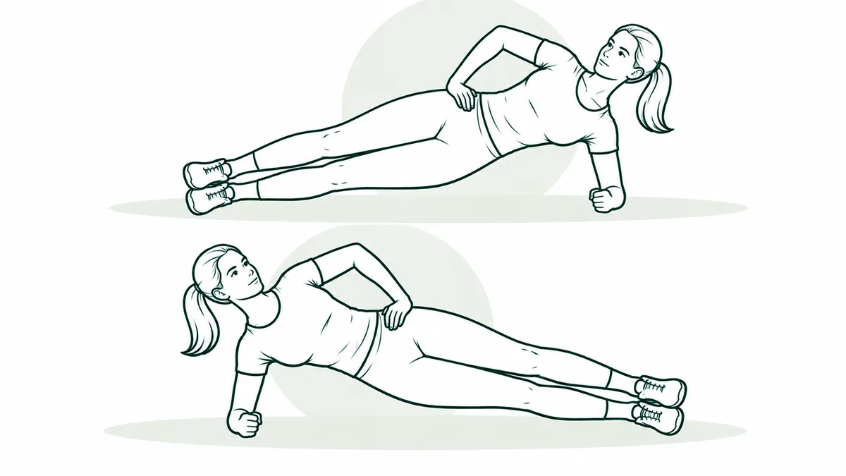 Side plank: Tier 2 · Bodyweight Progression exercise