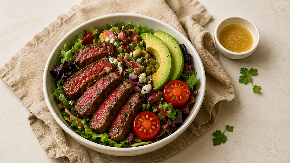 Steak Avocado Salad