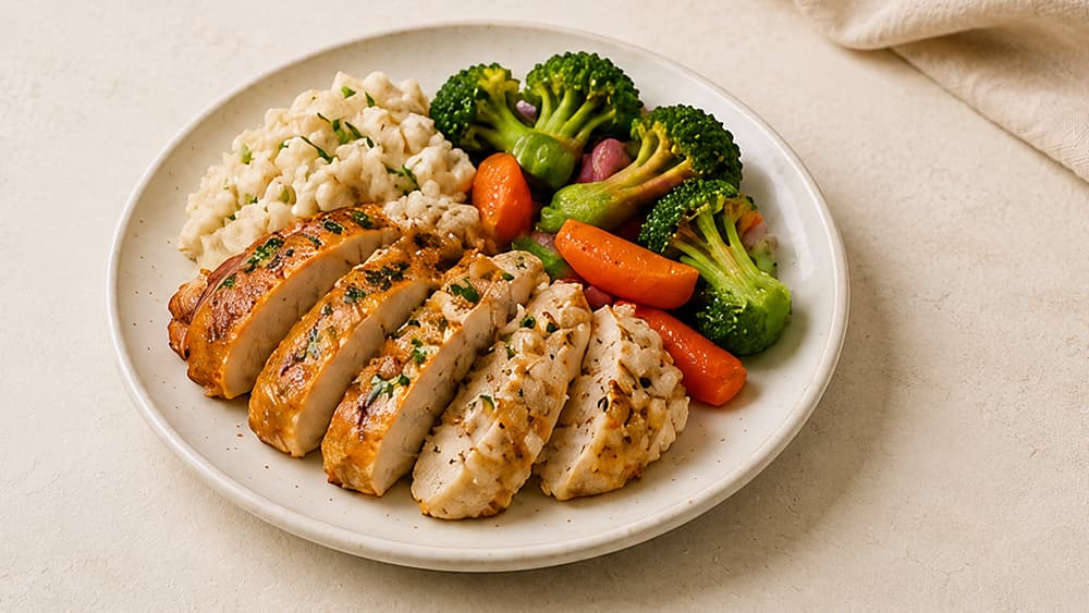 Rotisserie Chicken Plate