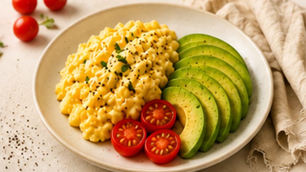Egg & Avocado Breakfast Plate