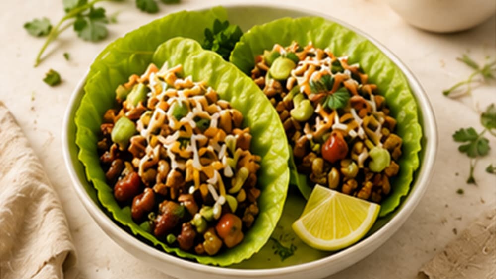 Turkey Lettuce Taco Bowls