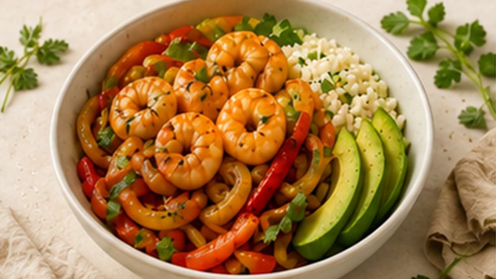 Shrimp Fajita Bowl