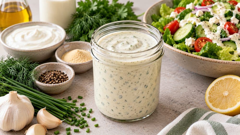 Sugarless Ranch Dressing
