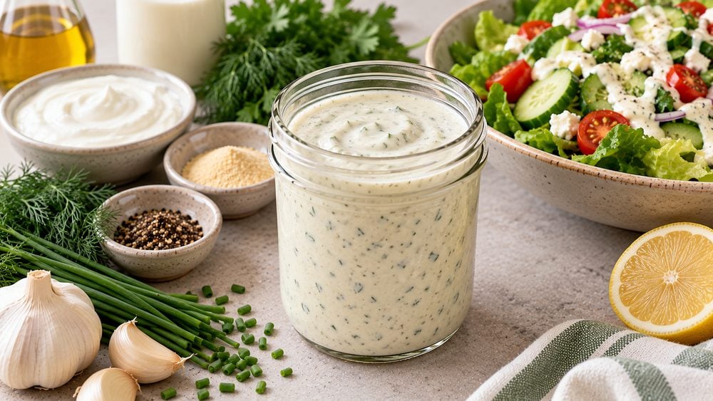 Sugarless Ranch Dressing