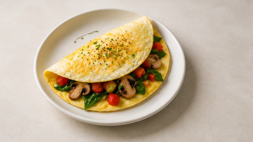Egg White Veg Omelet
