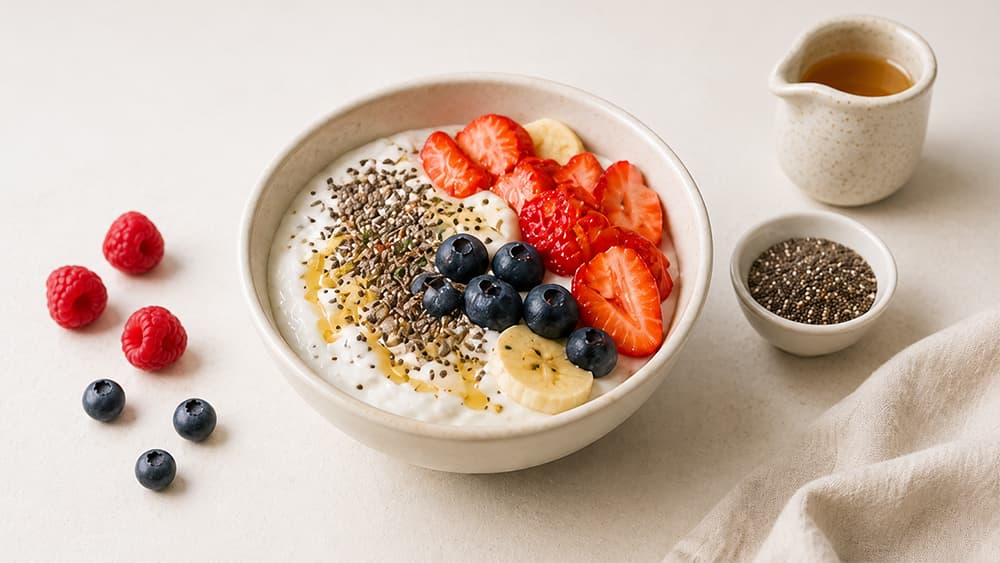 Yogurt Chia Fiber Bowl