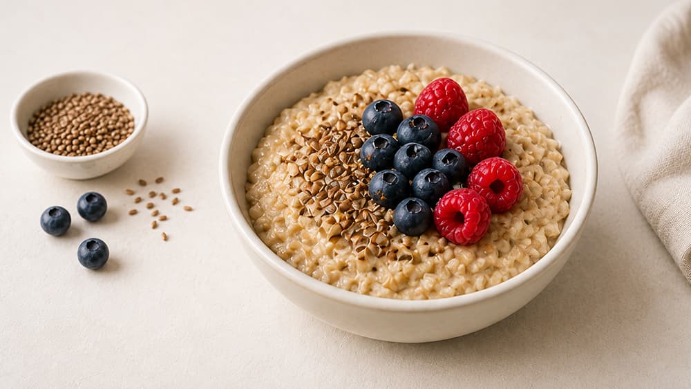 Oats with Flax & Berries