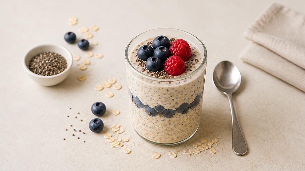Overnight Oats with Chia
