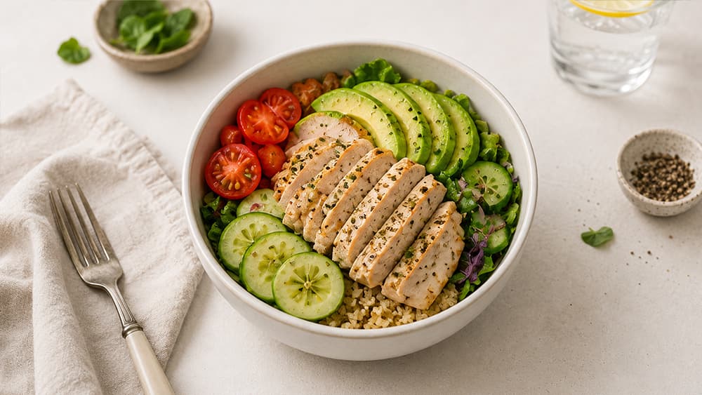 Turkey Avocado Bowl