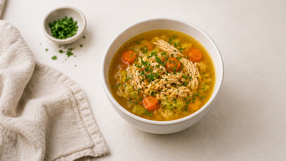 Chicken Bone Broth Soup